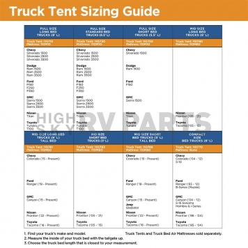 Rightline Gear Truck Bed Air Mattress 110M10-10