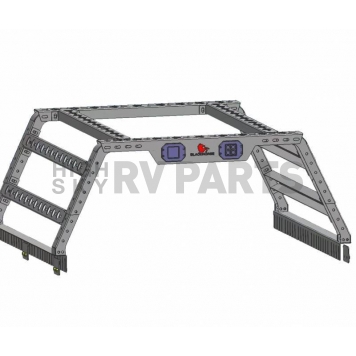 Black Horse Offroad Bed Cargo Rack TR01B-12