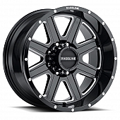 RaceLine Wheel 940M Hostage 18 x 9&nbsp;Black With Natural Accents - 940M-89060-00