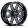 RaceLine Wheel 940M Hostage 18 x 9&nbsp;Black With Natural Accents - 940M-89060-00