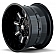 Mayhem Wheels Combat 8105 - 18 x 9&nbsp;Black With Natural Accents - 8105-8937M