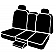 Fia Seat Cover SL69-47 RED