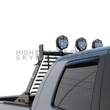Westin Automotive Headache Rack Bar Style Steel Black Powder Coated - 57-8035-2