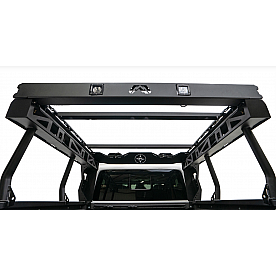 Fab Fours Bed Rack 500 Pound Capacity Steel Natural - JTOR-01-B