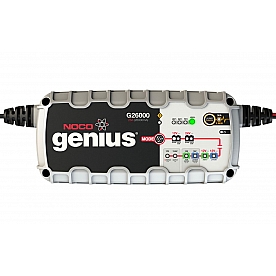 Noco Genius 26 Amp UltraSafe Battery Charger with JumpCharge Engine Start - G26000
