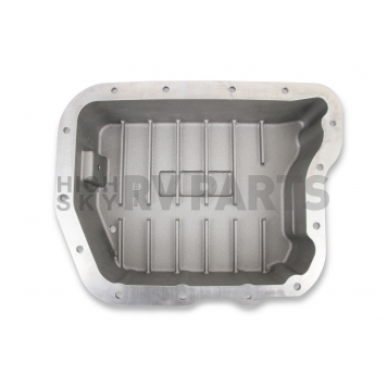 B&M Automatic Transmission Oil Pan Aluminum Silver - 10280-2