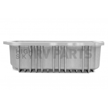 B&M Automatic Transmission Oil Pan Aluminum Silver - 10280-7