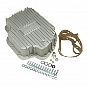 B&M Automatic Transmission Oil Pan Aluminum Silver - 20280