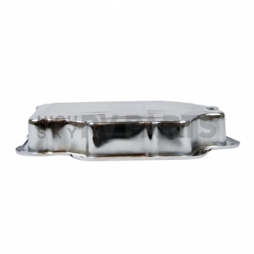B&M Automatic Transmission Oil Pan Steel Silver - 20289-3