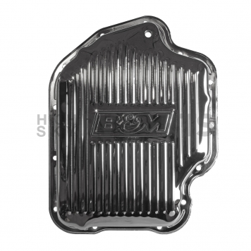 B&M Automatic Transmission Oil Pan Steel Silver - 20289-4