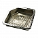 B&M Automatic Transmission Oil Pan Steel Silver - 30289