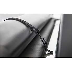 Access Covers Soft Rolling-Up Tonneau Cover Black Matte Vinyl - 92029