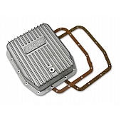 B&M Automatic Transmission Oil Pan Aluminum Silver - 40291