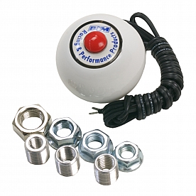B&M Shifter Knob White Plastic - 46112