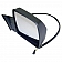 Crown Automotive Electric Side View Mirror Right - 55075432
