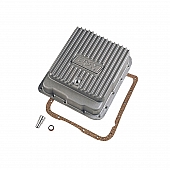 B&M Automatic Transmission Oil Pan Aluminum Silver - 70260