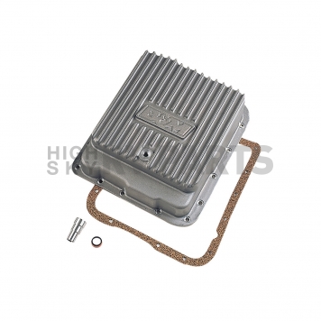 B&M Automatic Transmission Oil Pan Aluminum Silver - 70260