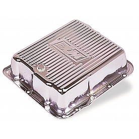 B&M Automatic Transmission Oil Pan Steel Silver - 70289