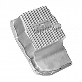 B&M Automatic Transmission Oil Pan Aluminum Natural - 70392