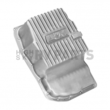 B&M Automatic Transmission Oil Pan Aluminum Natural - 70392