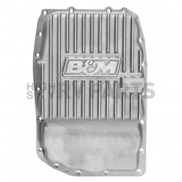 B&M Automatic Transmission Oil Pan Aluminum Natural - 70392-3