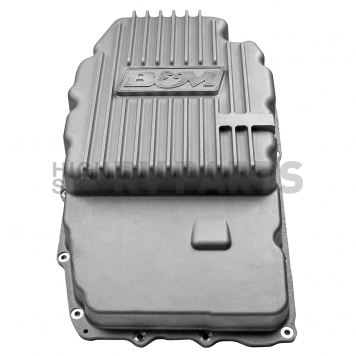 B&M Automatic Transmission Oil Pan Aluminum Silver - 70396-5