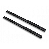 Armordillo USA Side Step Bars 4 Inch Oval Black - 7155107