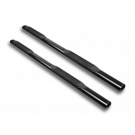 Armordillo USA Side Step Bars 4 Inch Oval Black - 7158115