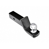 Armordillo USA 2" Loaded Ball Mount Trailer Hitch Black - 7163959