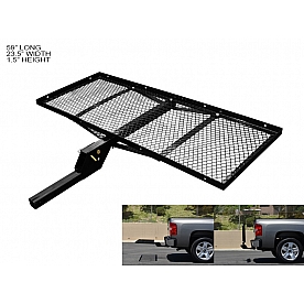 Armordillo USA 2" Hitch Cargo Carrier 300 Lbs Black - 7167568