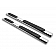 Armordillo USA Side Step Bars 5 Inch Oval Black - 7171664