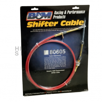 B&M Automatic Transmission Shifter Cable 60 Inch - 80605-2