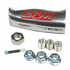 B&M Shifter Knob Silver Brushed Aluminum - 80641