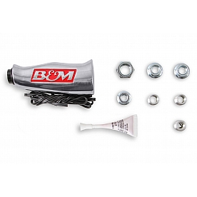B&M Shifter Knob Silver Brushed Aluminum - 80658