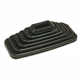 B&M Shifter Boot Black Rubber - 80668