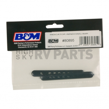 B&M Automatic Transmission Shifter Indicator Window - 80895-1