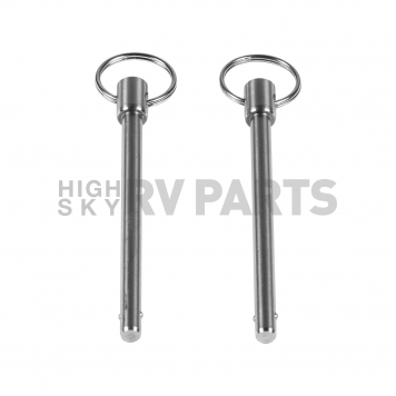 B&M Quick Release Pin Split Ring Stainless Steel Set Of 2 - 81127-1