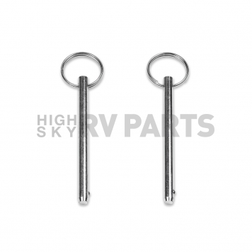 B&M Quick Release Pin Split Ring Stainless Steel Set Of 2 - 81127-2