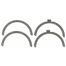Clevite Engine Crankshaft Thrust Washer Set - TW-552S