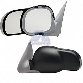 Ford Exterior Towing Mirror, Snap-On, Black, Pair