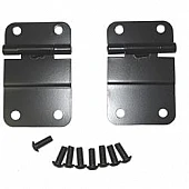 Rugged Ridge Tailgate Hinge - Powder Coated Steel Black Set Of 2 - 1120701