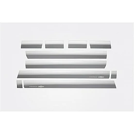 Putco Rocker Panel Molding - Polished Stainless Steel Silver Set of 10 - 9751218GM