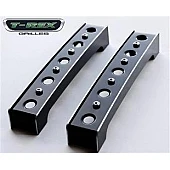 T-Rex Truck Products Grille Trim Cover - Center Bars Black Painted Steel - 6455661