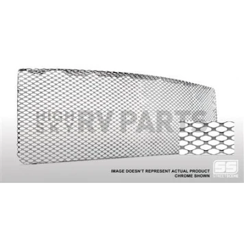 Street Scene Bumper Grille Insert Mesh Chrome Plated Silver Steel - 95078723