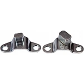 Help! By Dorman Tailgate Hinge - Natural Steel Silver Set Of 2 - 38649