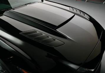 Roush Performance/ Kovington Hood Vent - Rectangular ABS Plastic Black ...